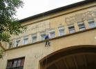 Восстановление парапета. Восстановление парапета.